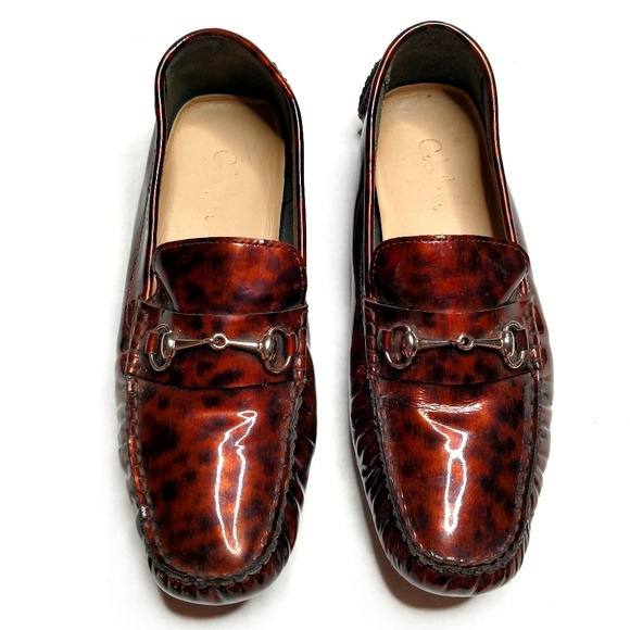 Cole Haan Shoes - Cole Haan Tortoise Shell Patent Loafers 7.5